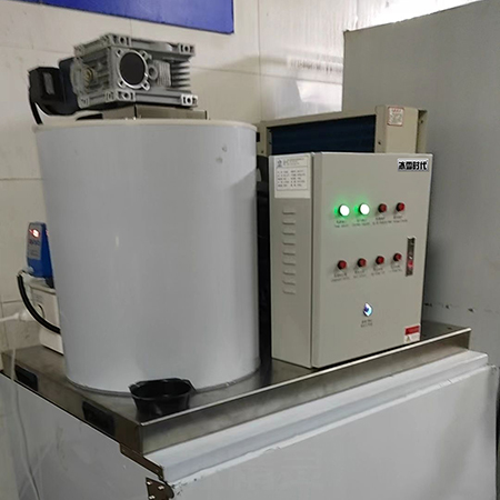 500公斤片冰机交付山东济南某火锅店